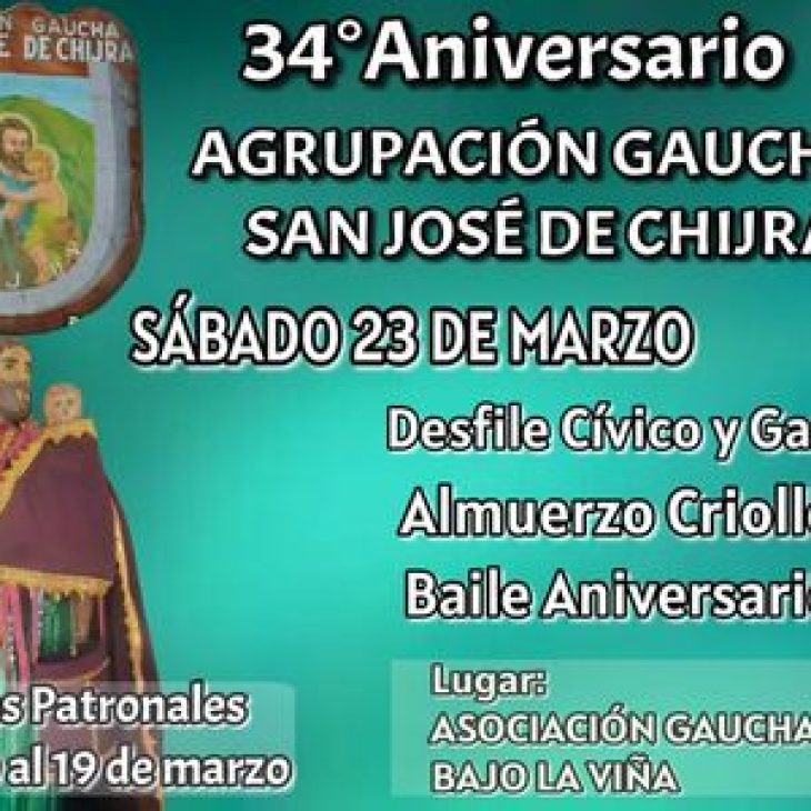 34° Aniversario Agrupación Gaucha San José de Chijra – Capital