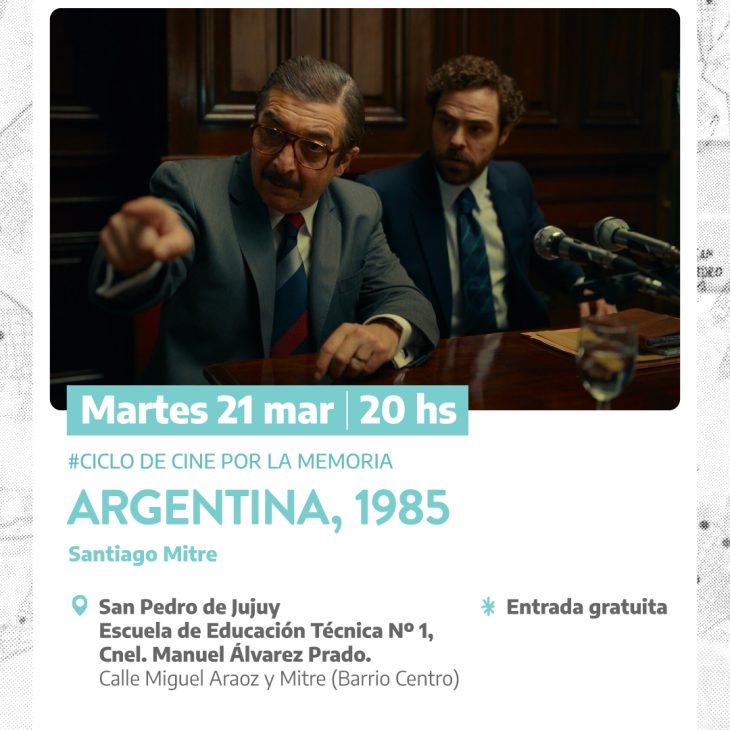 Ciclo de Cine por la Memoria: «Argentina, 1985»