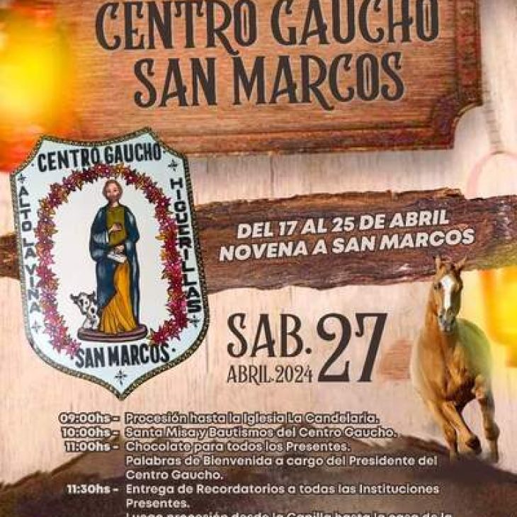 Bautismo del Centro Gaucho San Marcos – Capital