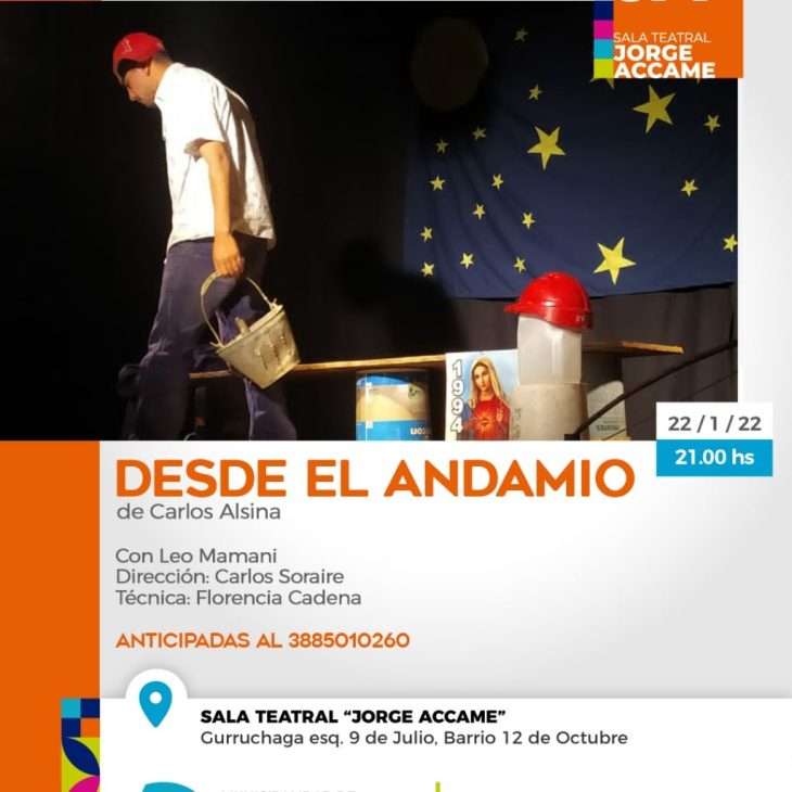 Teatro en Vacaciones – «Desde el Andamio»