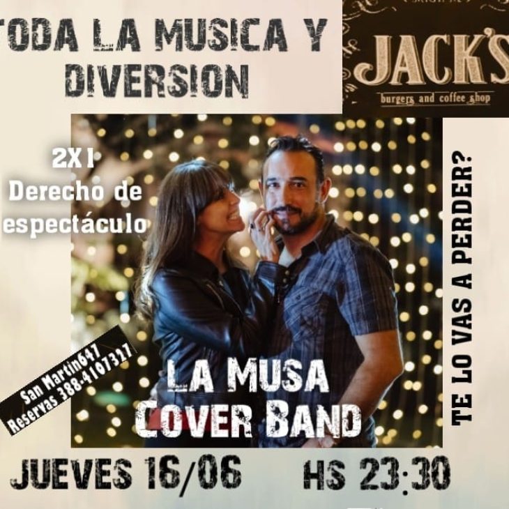 Presentación de La Musa Cover Band en Jack´s Resto Bar