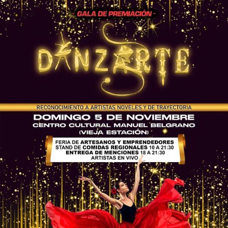 Gala de premiación «DanzArte»