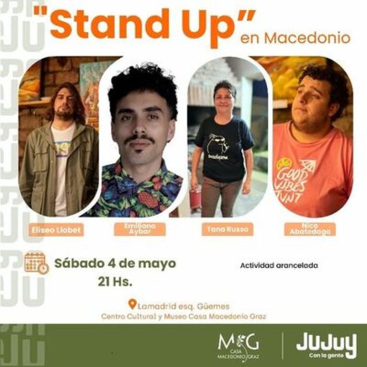 Noche de Stand Up en Macedonio – Capital