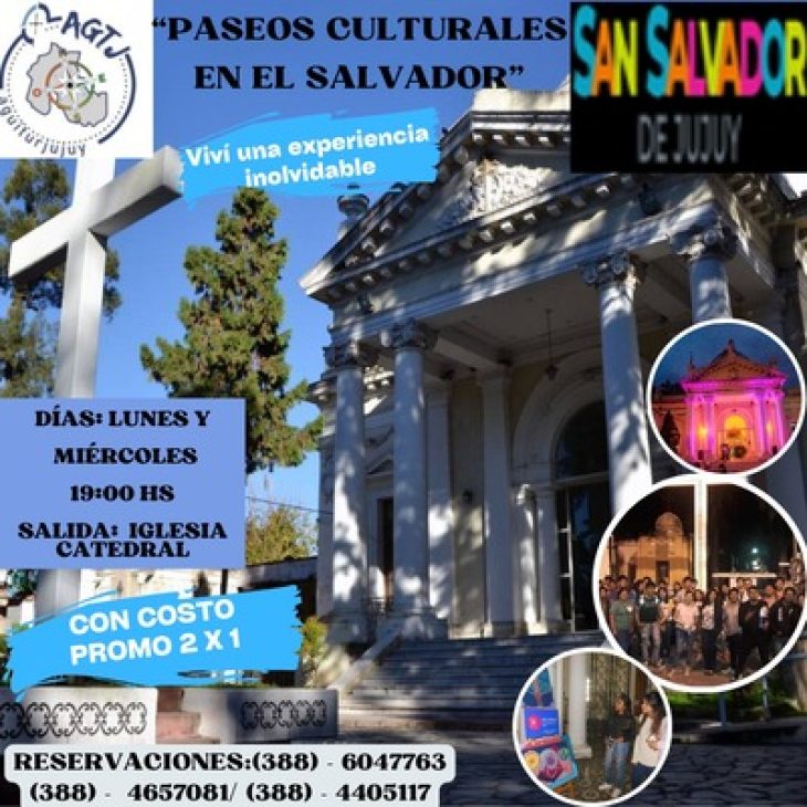 Guiado «Paseos Culturales en el Salvador» – Capital
