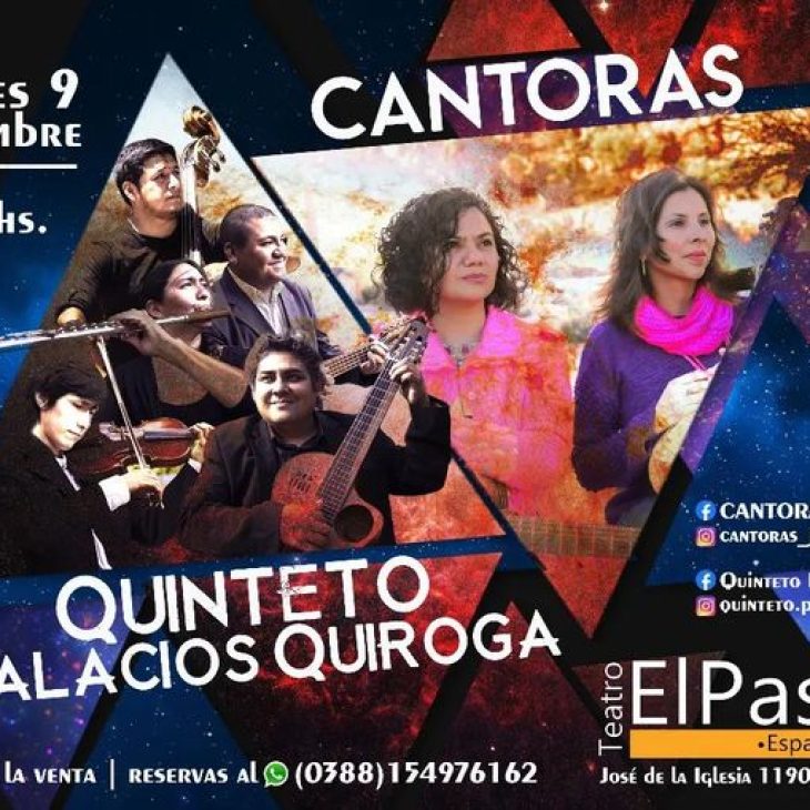 Cantoras – Quinteto Palacio Quiroga
