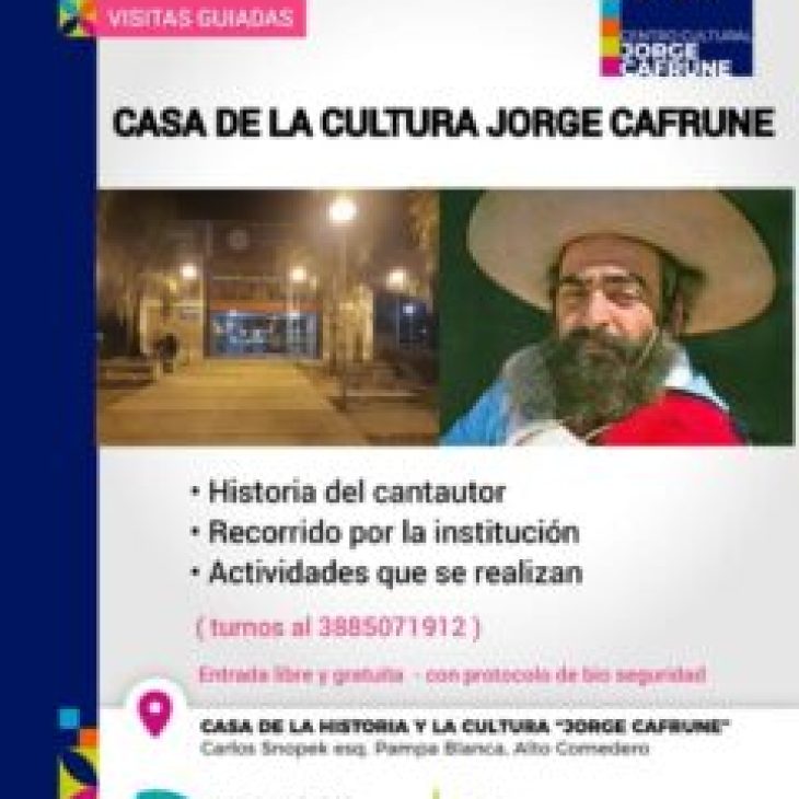 Visitas Guiadas en el C. C. Cafrune – Capital