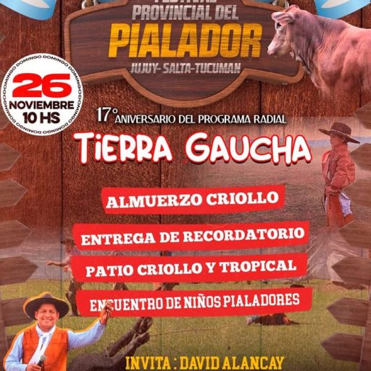 Festival Provincial del Pialador 2023- Yala