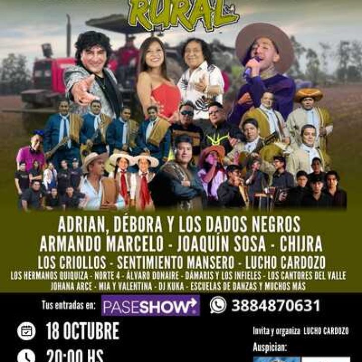 3° Edición Festival del Peón Rural – Monterrico