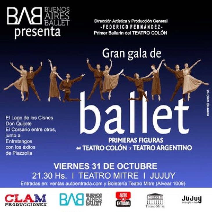 Buenos Aires Ballet presenta Gran Gala de Ballet – Capital