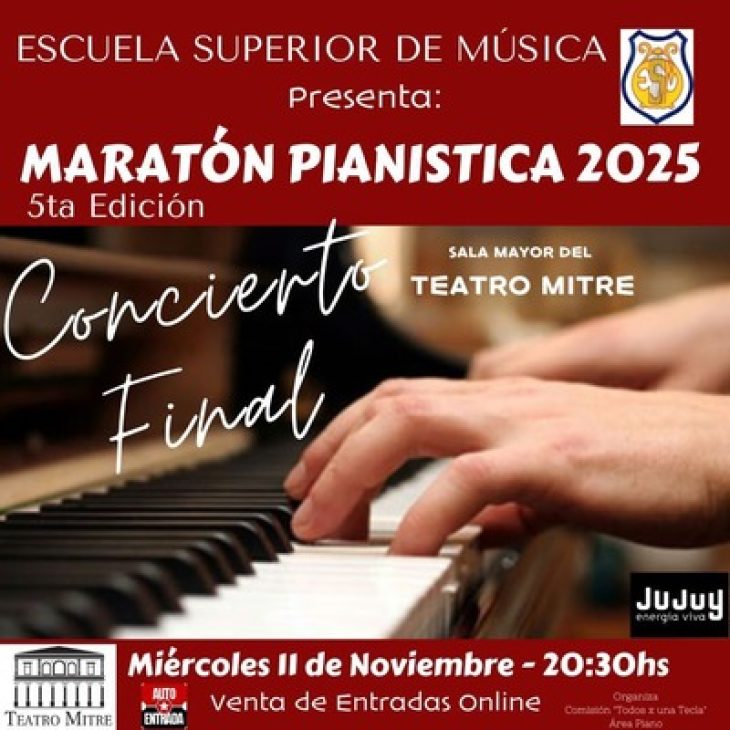 Maratón Pianística 2025: 5ta Edición – Capital
